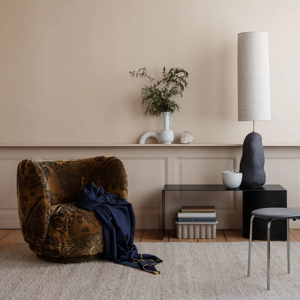 Eclipse Lampskärm, sand, long Ferm Living