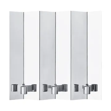 Eddy väggljusstake - 3, Mirror polished - Ferm Living