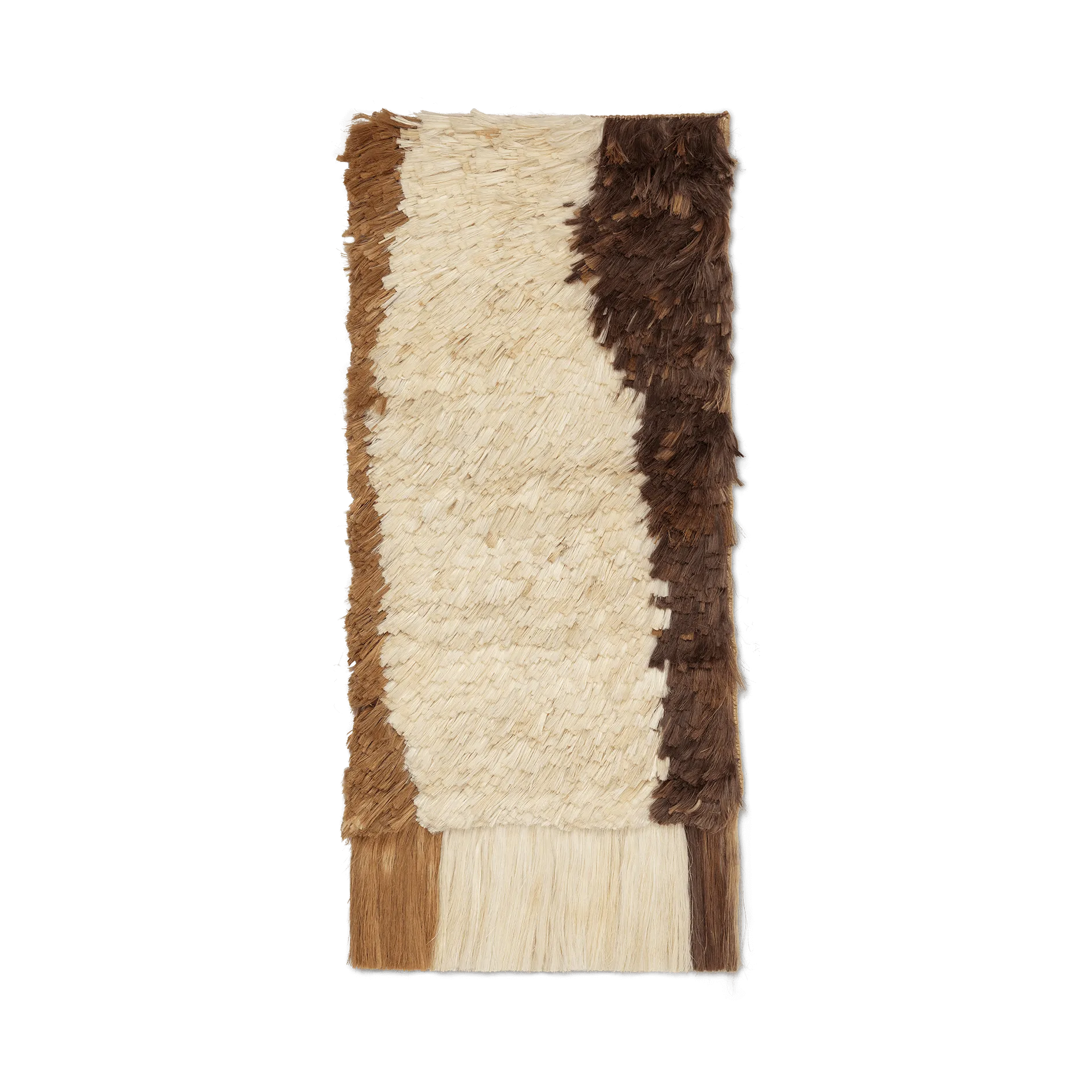Edge Wall Rug väggbonad 50x110 cm, Off-white-Coffee Ferm Living