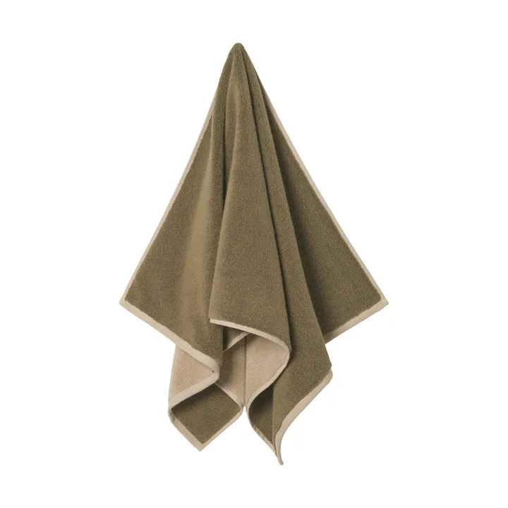 Ekko badhandduk - Olive-cashmere, 70x140 cm - Ferm Living