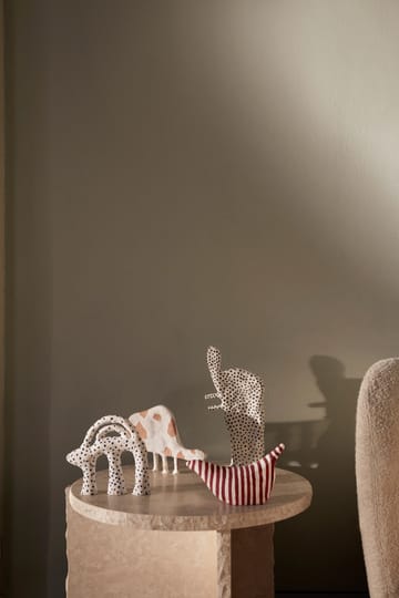 Elly skulptur - White-black - Ferm Living
