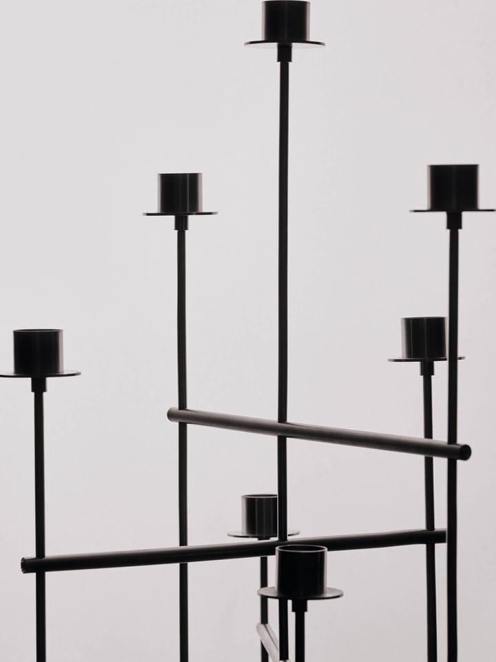Elysia ljusstake, Brushed stainless steel Ferm Living