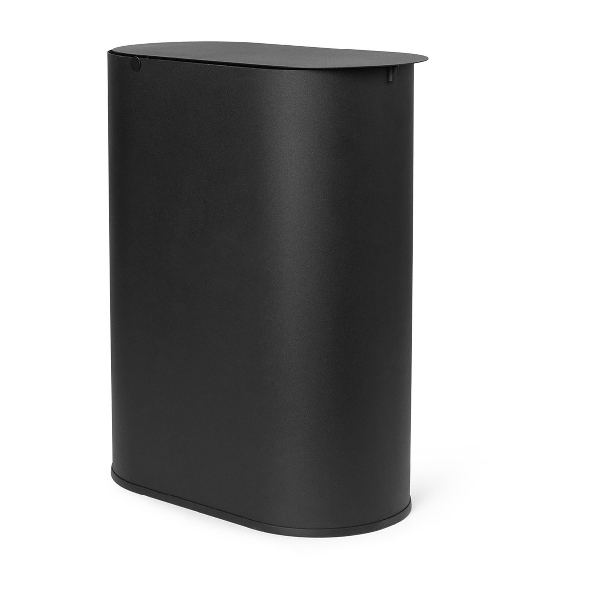 Ferm Living Enkel soptunna medium Black | Skandinavisk Design | Pedalhinkar | Svart