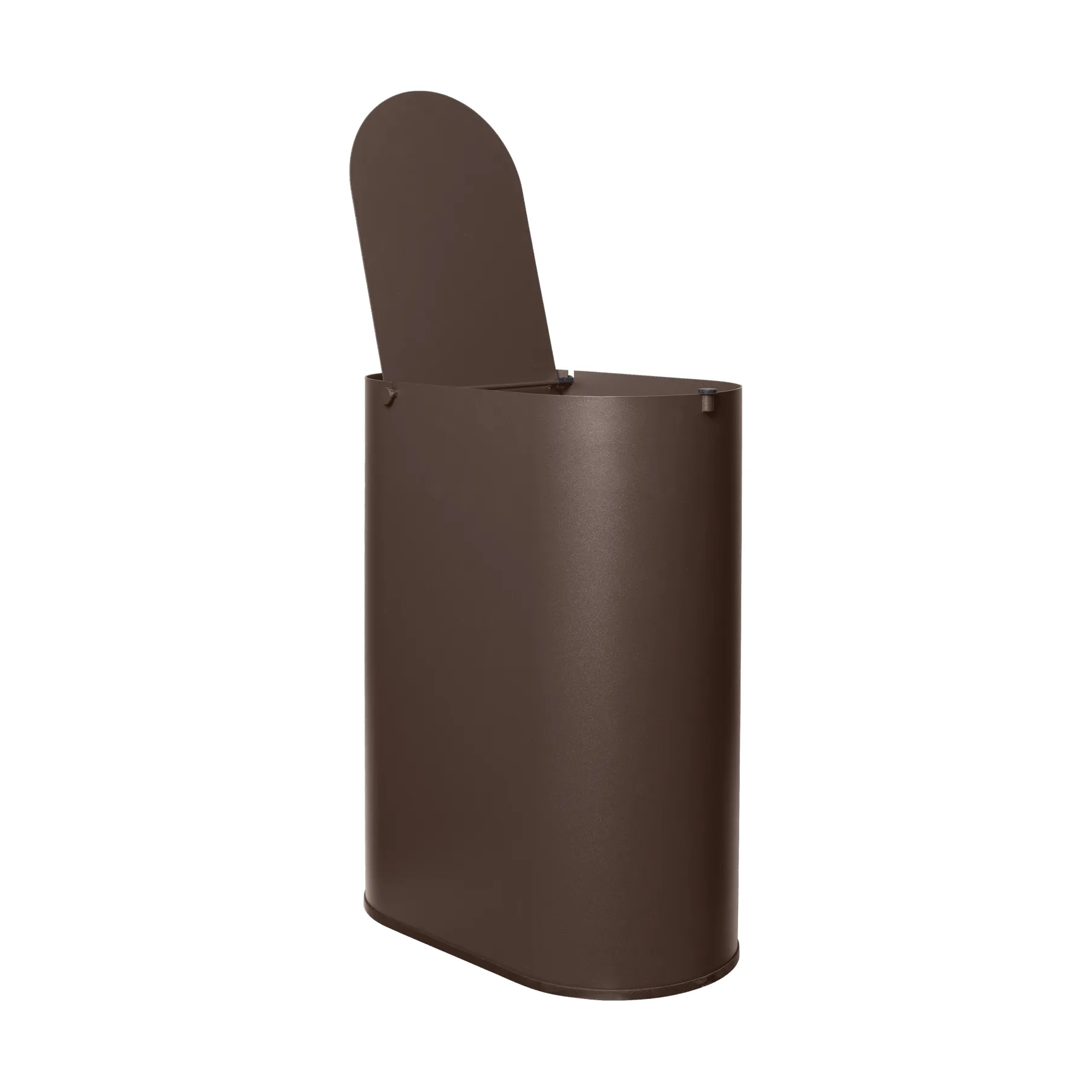 Enkel soptunna medium, Dark chocolate Ferm Living