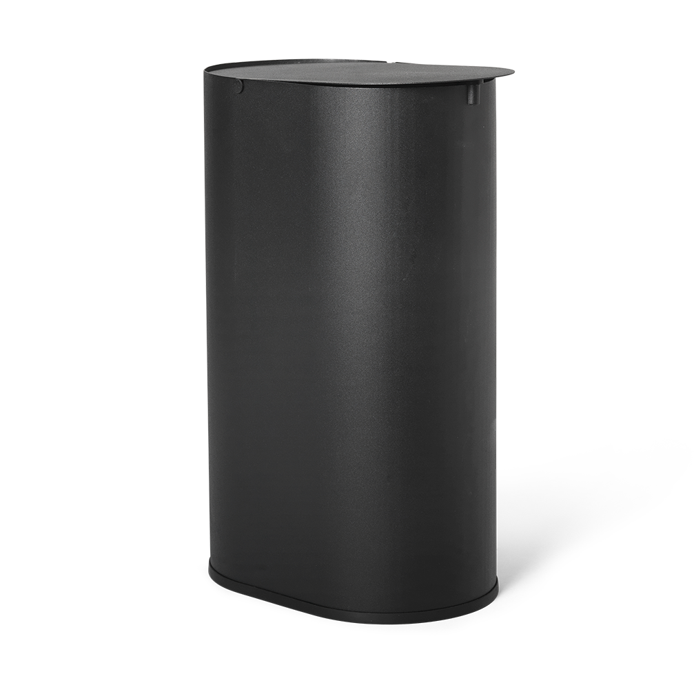 Ferm Living Enkel soptunna small Black | Skandinavisk Design | Pedalhinkar | Svart
