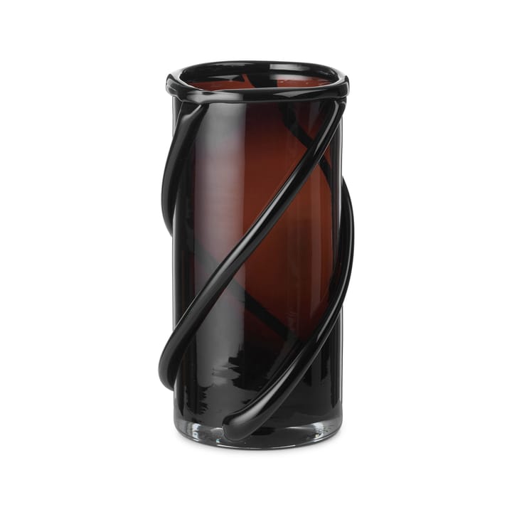 Entwine vas dark amber - Small 21 cm - Ferm LIVING
