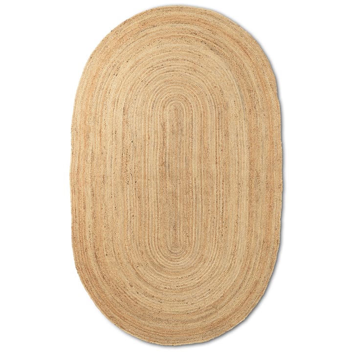 Eternal jutematta oval large - Natural - Ferm LIVING