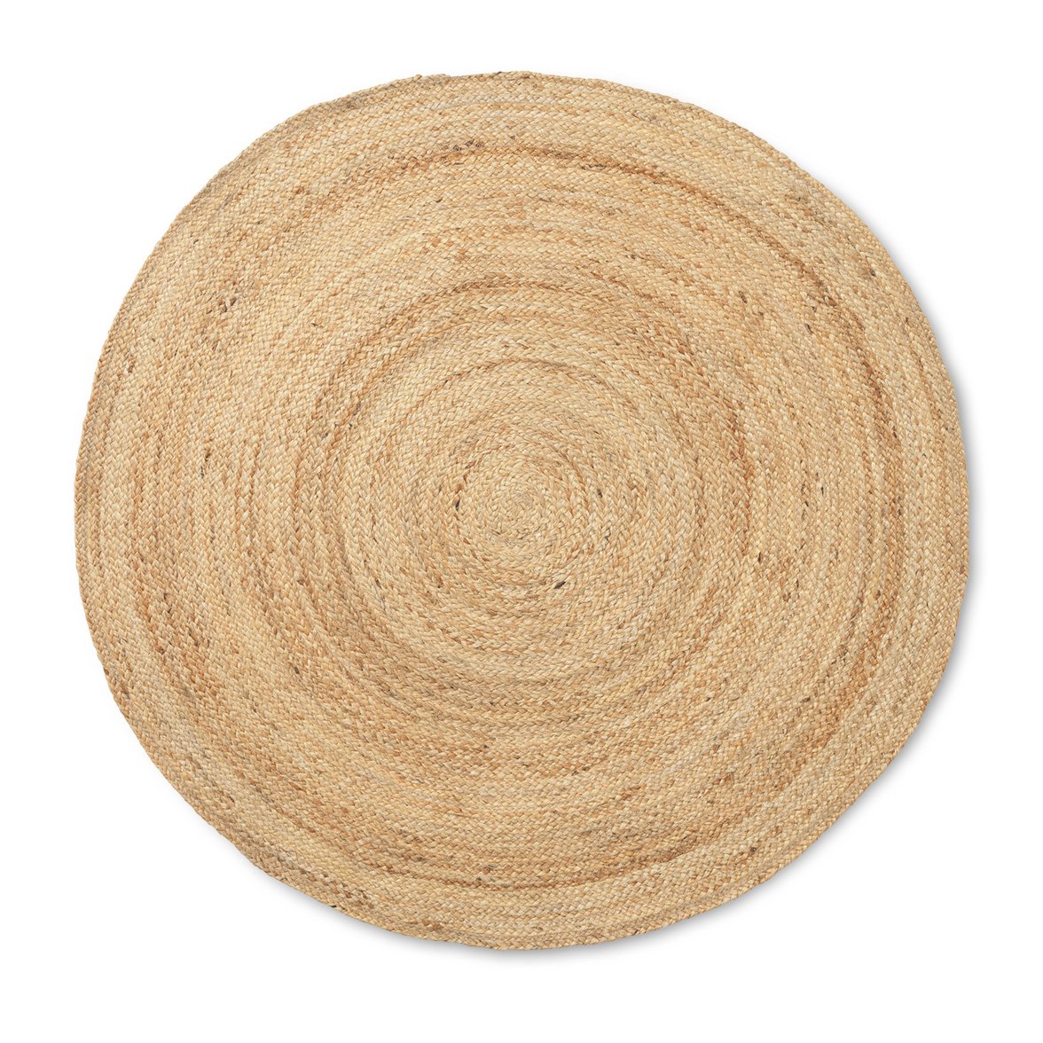 Ferm Living Eternal jutematta rund small Natural | Skandinavisk Design | Jutemattor | Beige