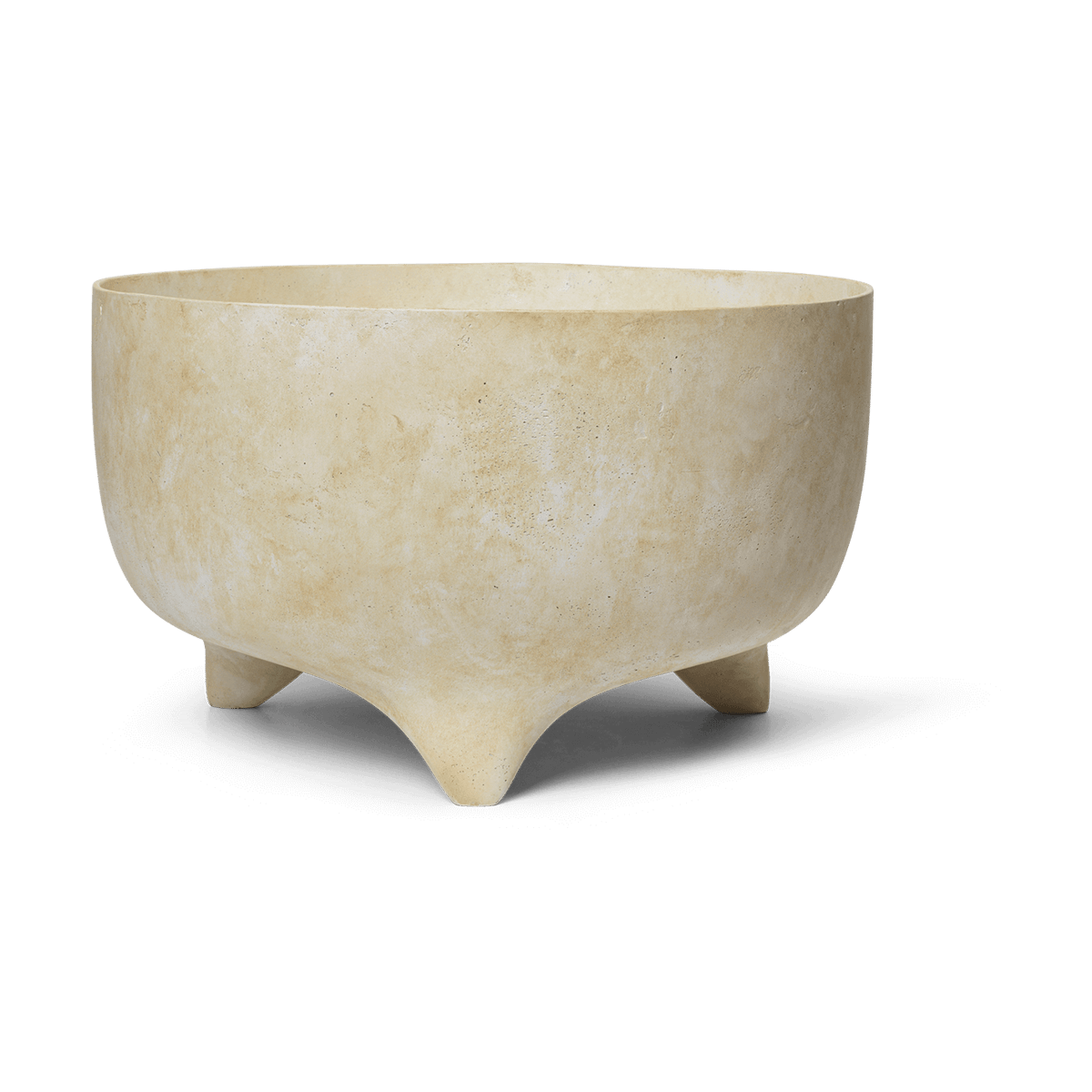 Ferm Living Evoke kruka 27 cm Warm Sand | Skandinavisk Design | Krukor | Beige