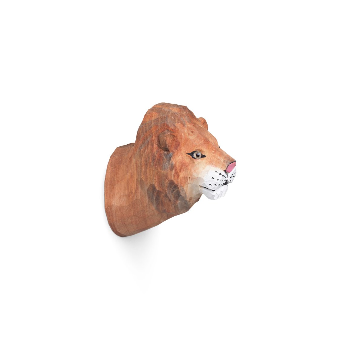 Ferm Living Animal krok Lejon | Skandinavisk Design | Krokar & Hängare | Orange