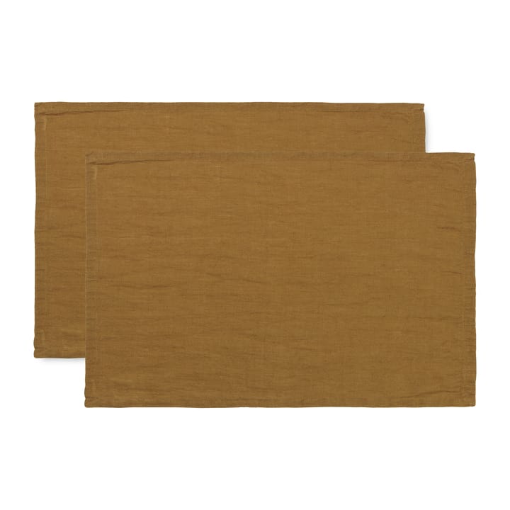 Ferm Living bordstablett linne 2-pack, Sugar Kelp Ferm Living
