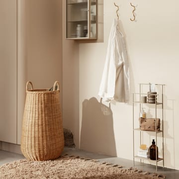 Ferm Living flätad tvättkorg - Natural - Ferm LIVING