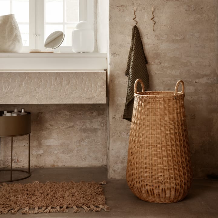 Ferm Living flätad tvättkorg - Natural - Ferm LIVING