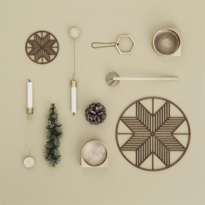 Ferm Living ljushållare till julgran, 4-pack Ferm Living