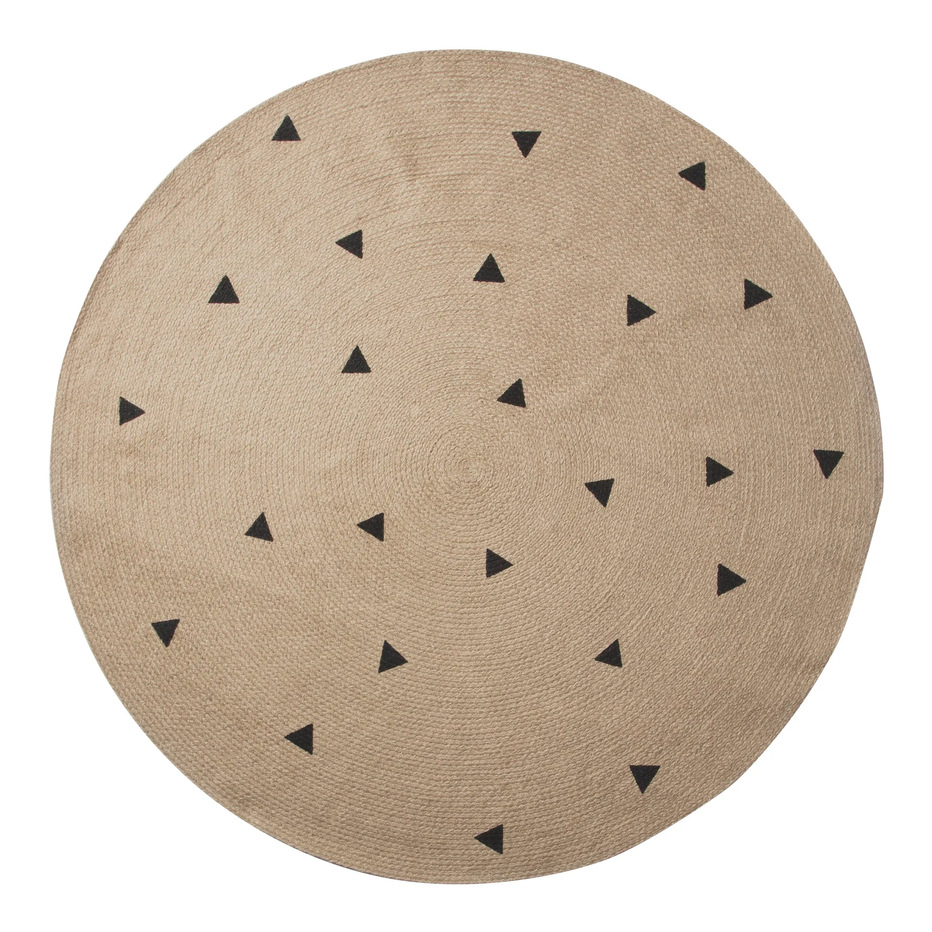 Ferm Living matta rund, triangle Ferm Living