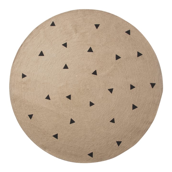 Ferm Living matta rund, triangle Ferm Living