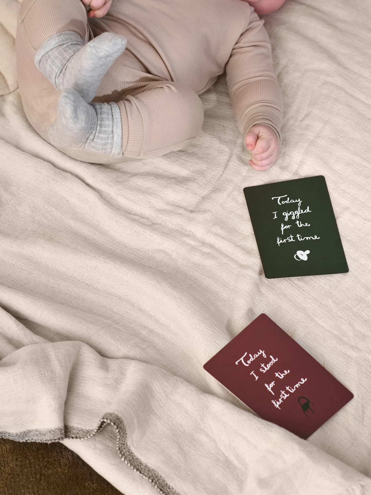 Ferm Living milstolpar kort inkl. väska, Multi Ferm Living