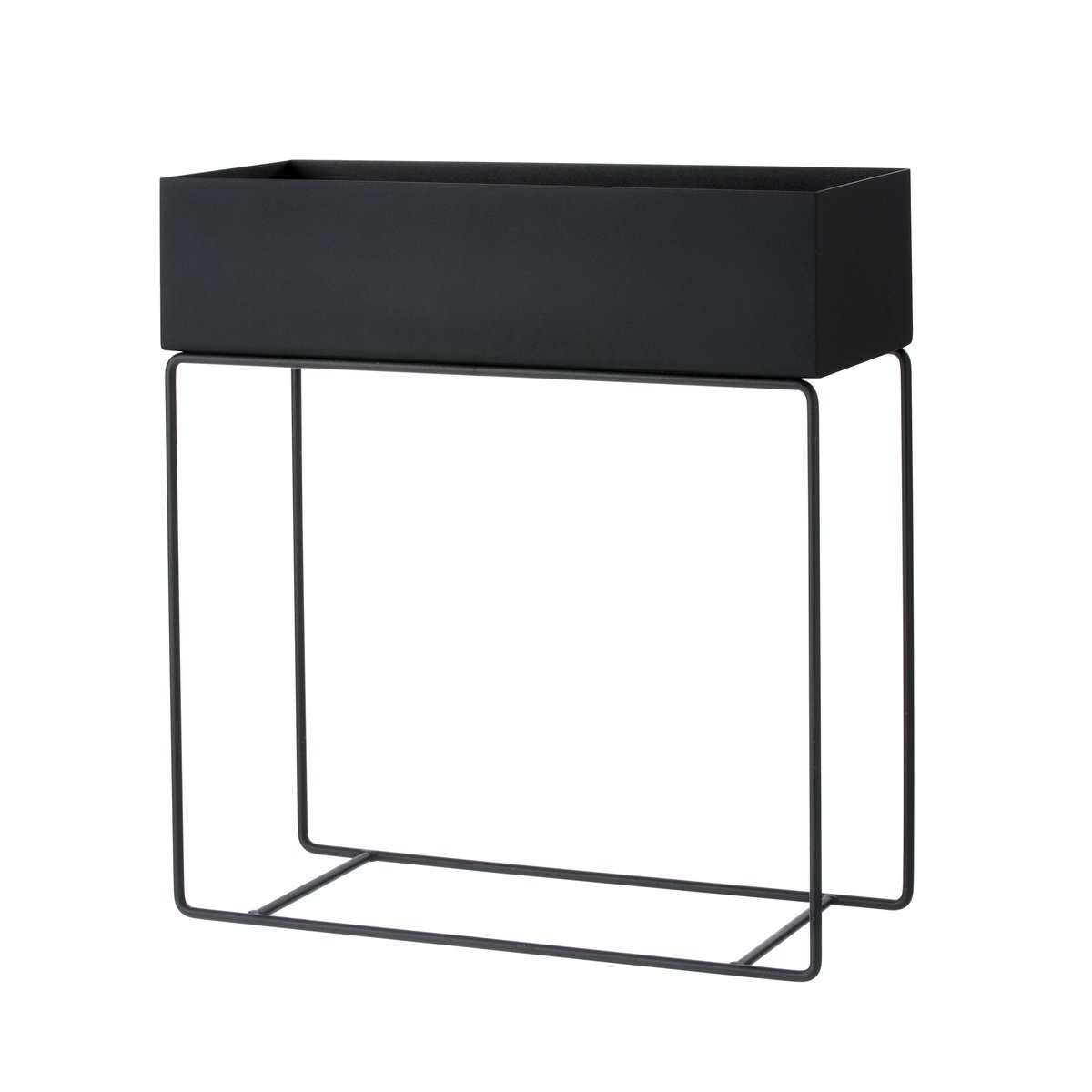 Ferm Living plant box Black (svart) | Skandinavisk Design | Krukor | Svart