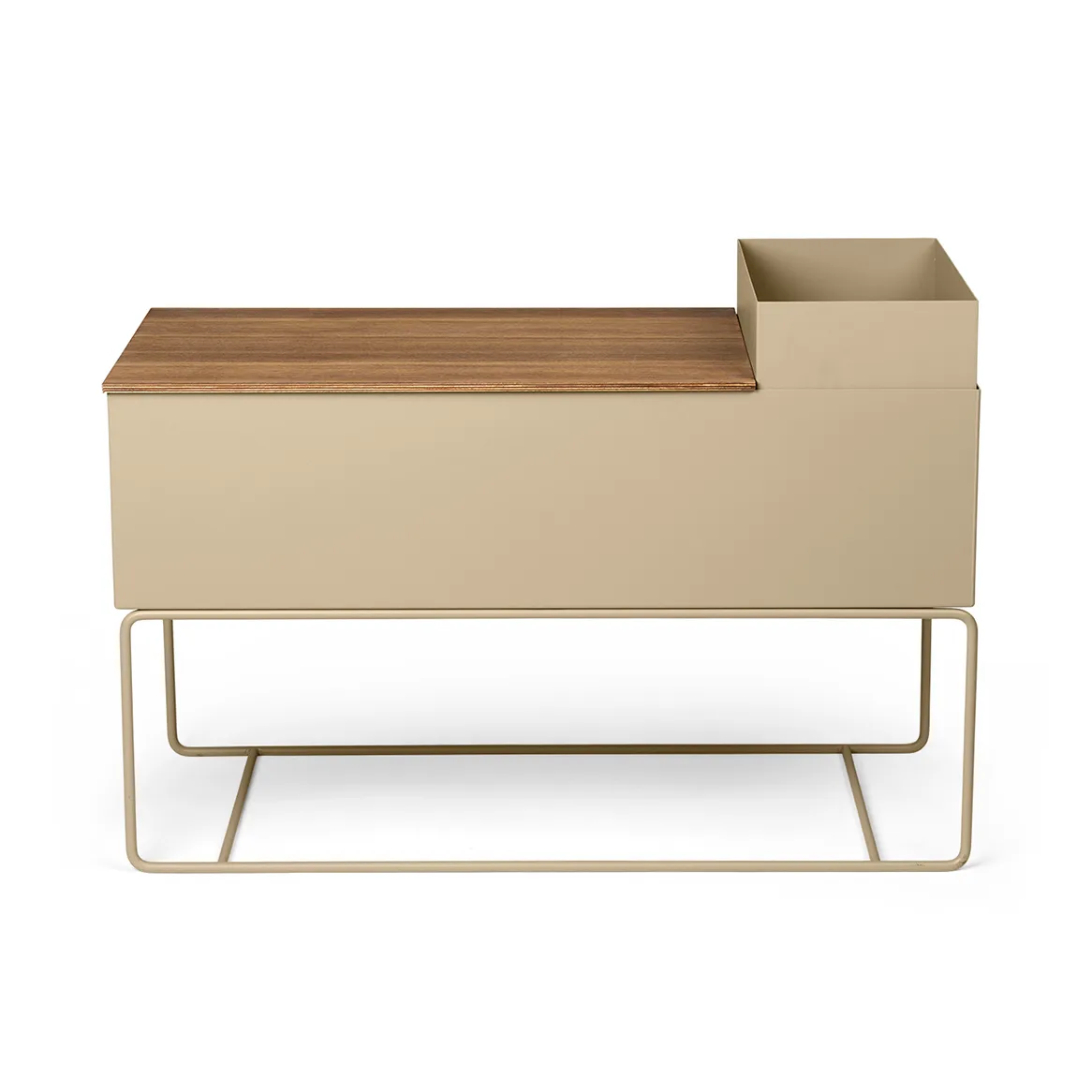 Ferm Living plant box bricka large 57,5 cm, Smoked oak Ferm Living