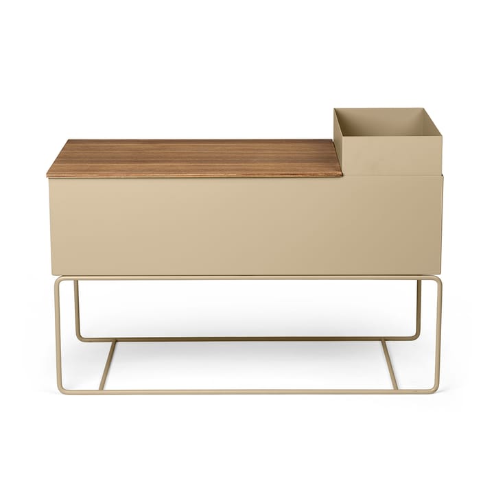Ferm Living plant box bricka large 57,5 cm, Smoked oak Ferm Living