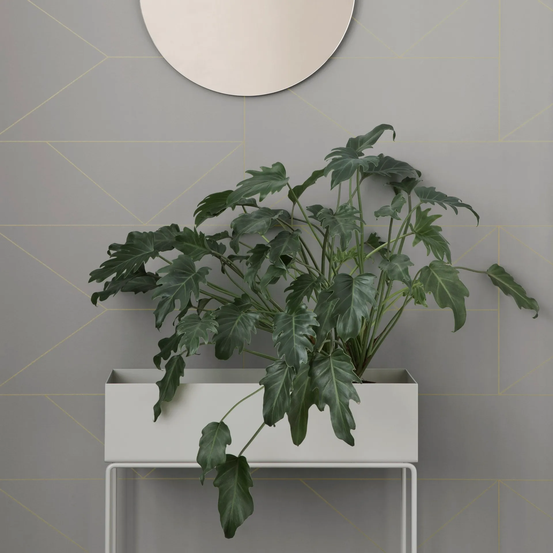 Ferm Living plant box, Light grey (ljusgrå) Ferm Living
