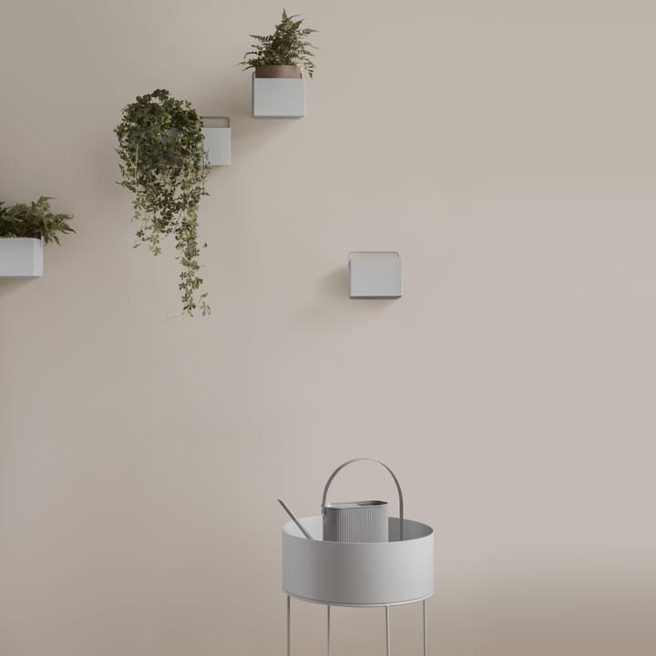 Ferm Living plant box rund, ljusgrå Ferm Living