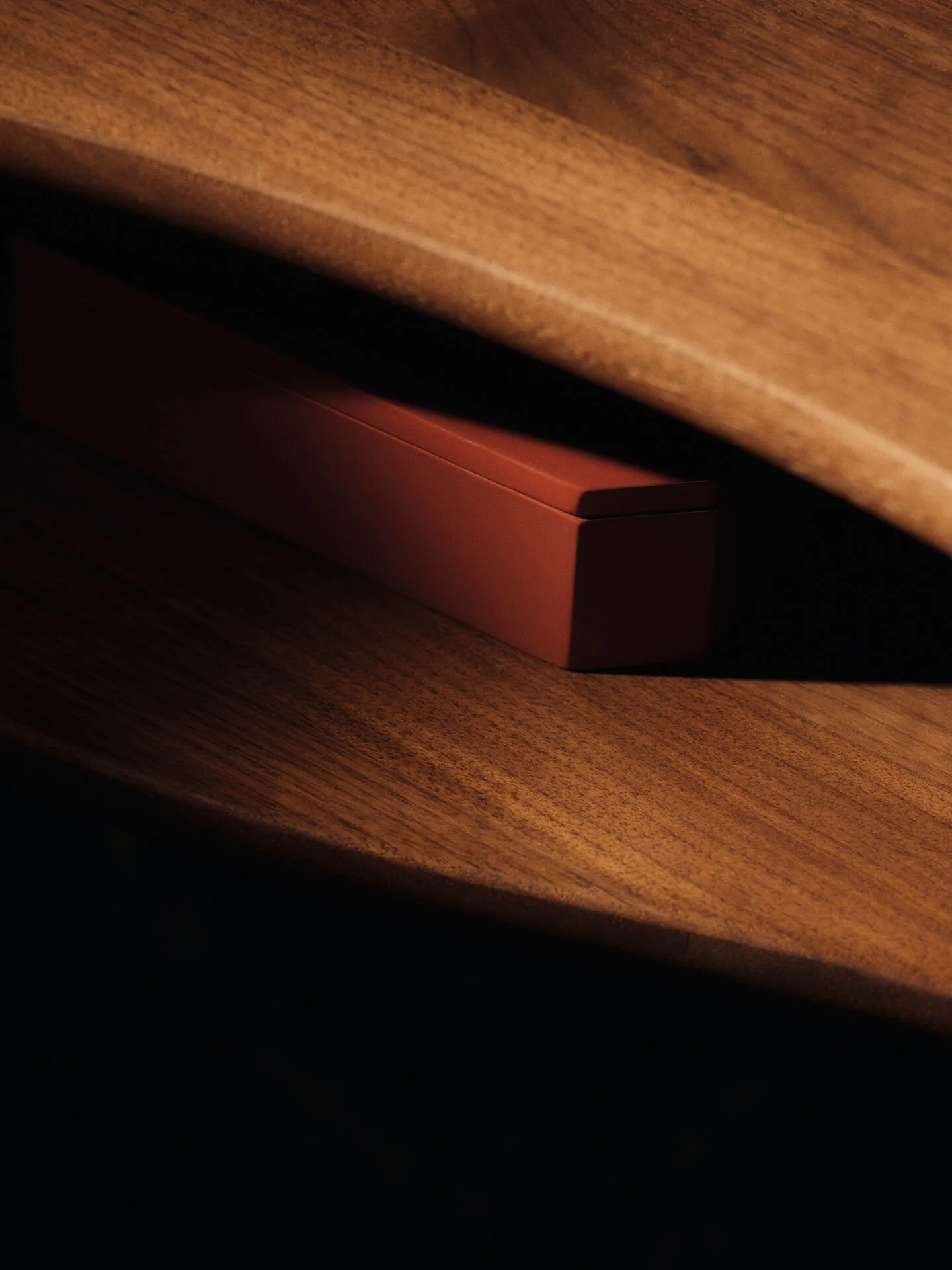 Feve konsolbord 100x36x85 cm, Walnut Ferm Living