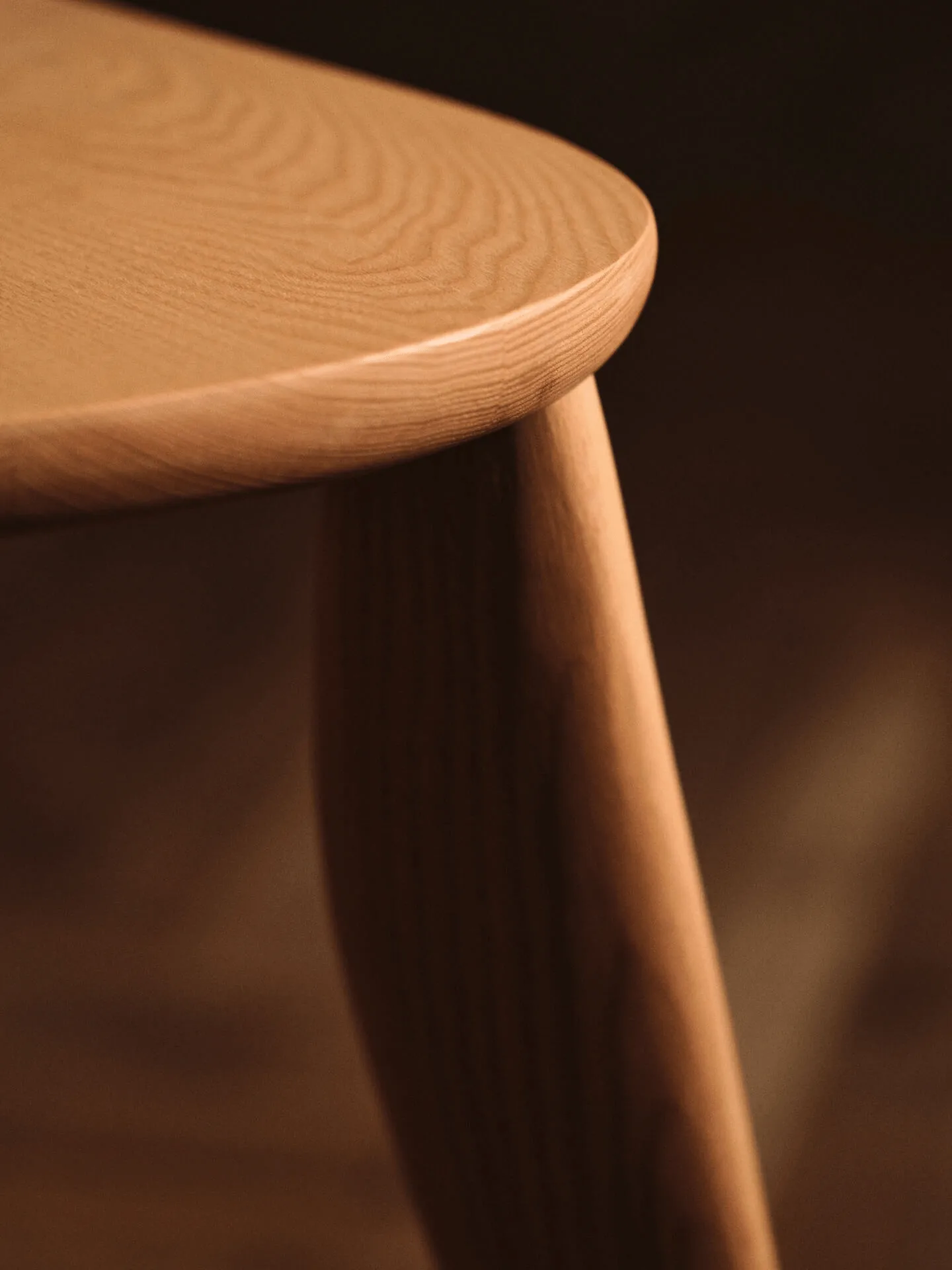 Feve skrivbord 60x117 cm, Natural ash Ferm Living