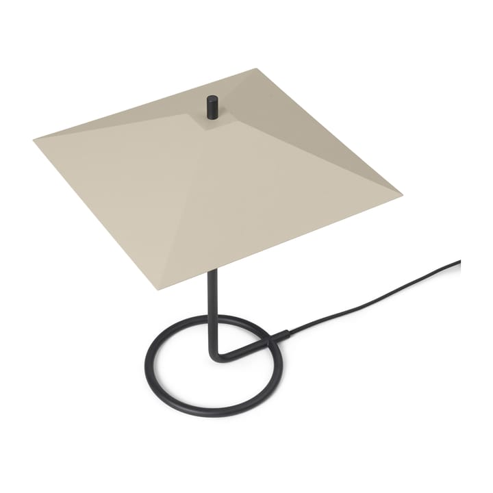 Filo square bordslampa, Black-cashmere Ferm Living