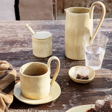 Flow assiett 15 cm - Gulspräcklig - Ferm Living