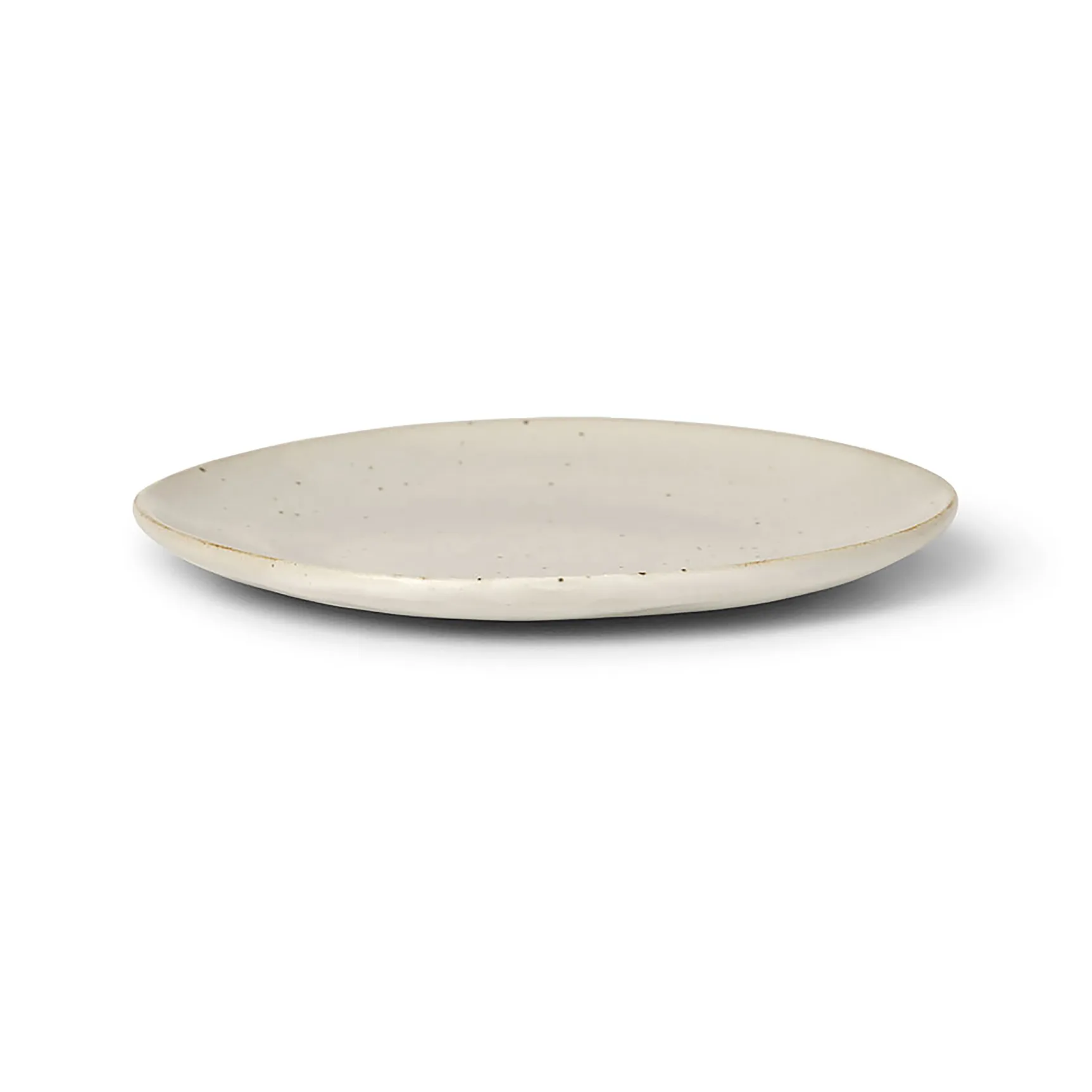 Flow assiett 15 cm, Off-white speckle Ferm Living