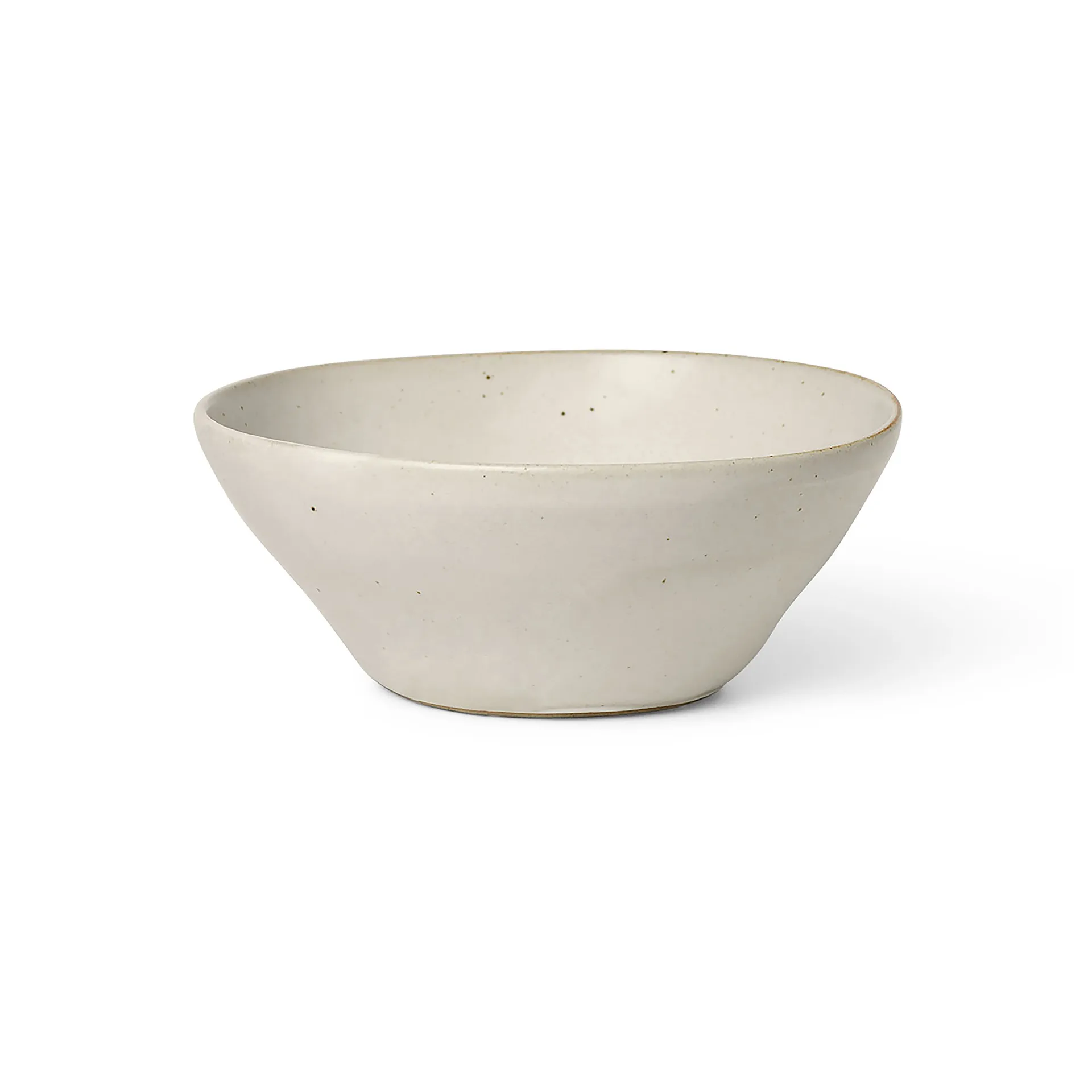 Flow skål 14,5 cm, Off-white speckle Ferm Living