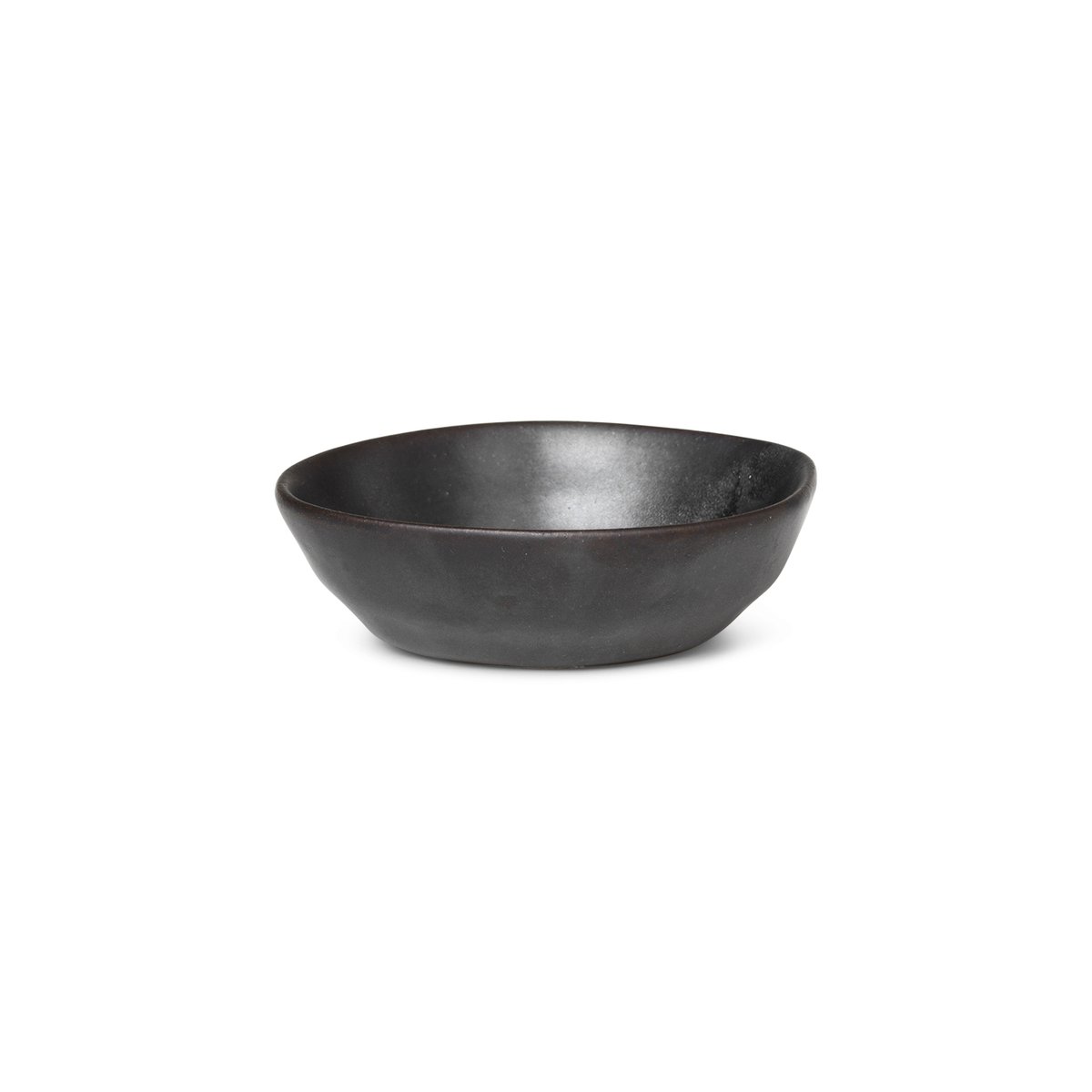 Ferm Living Flow skål 9 cm Svart | Skandinavisk Design | Serveringsskålar | Svart