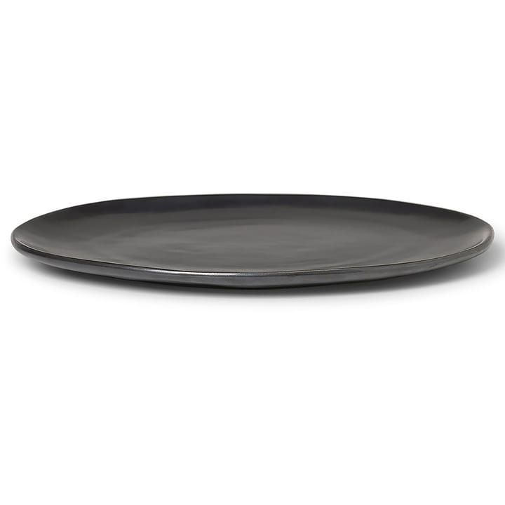 Flow tallrik 27 cm - Black - ferm LIVING