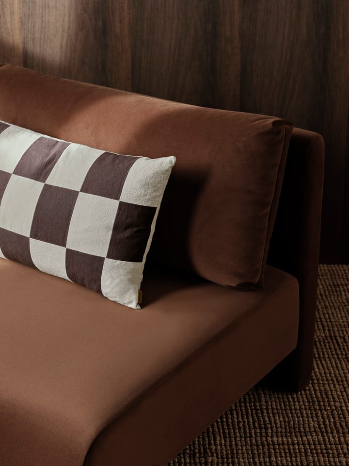 Fold patchwork kuddfodral 40x60 cm, Coffee-undyed Ferm Living