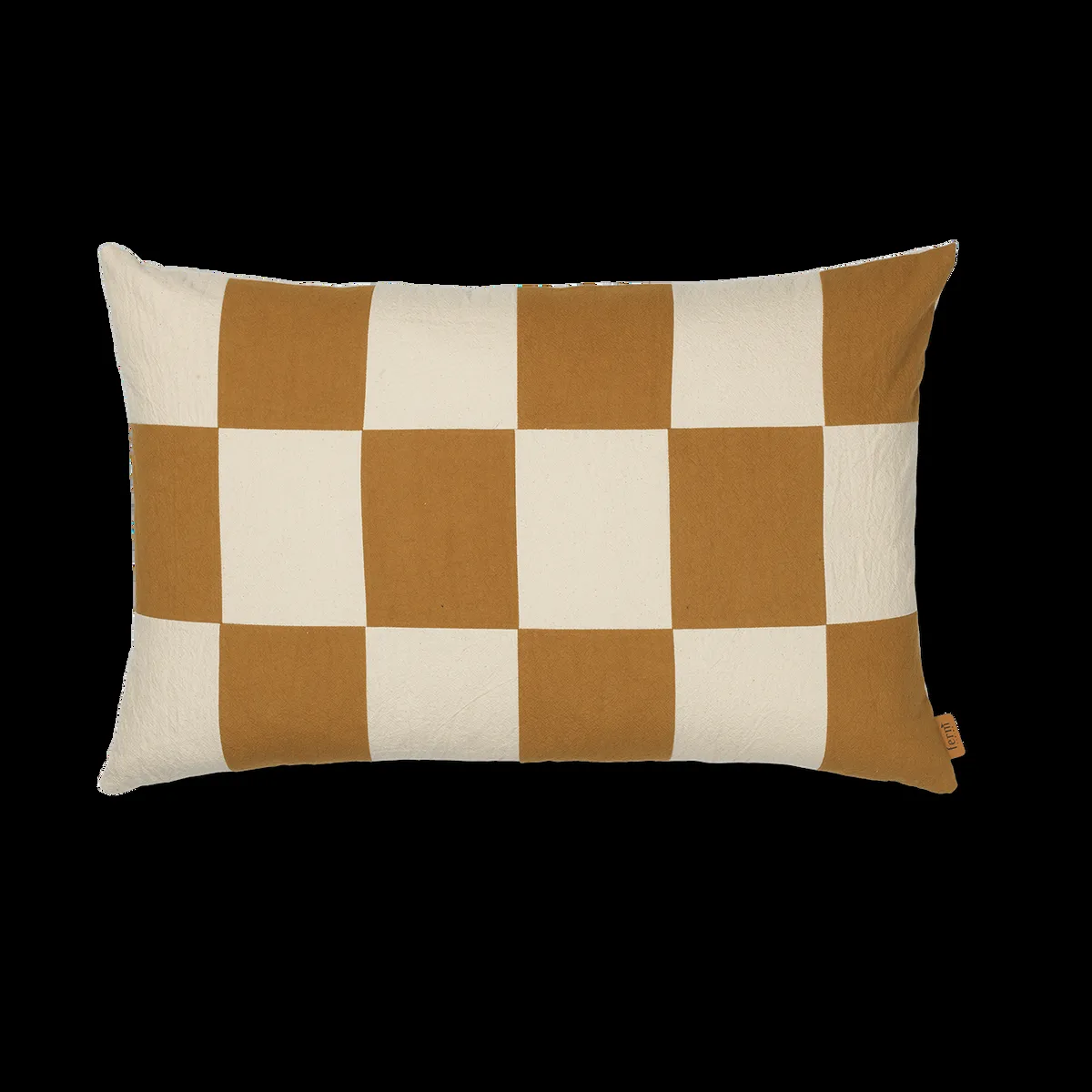 ferm LIVING Fold patchwork kuddfodral 40x60 cm Sugar kelp-undyed