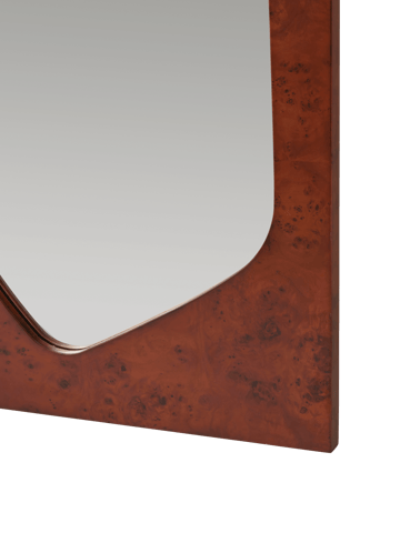 Folia spegel - Dark stained burl, 135 cm - Ferm Living