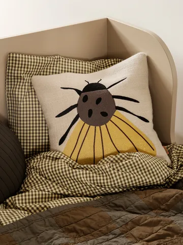 Forest broderad kudde 40x40 cm - Moth - Ferm Living