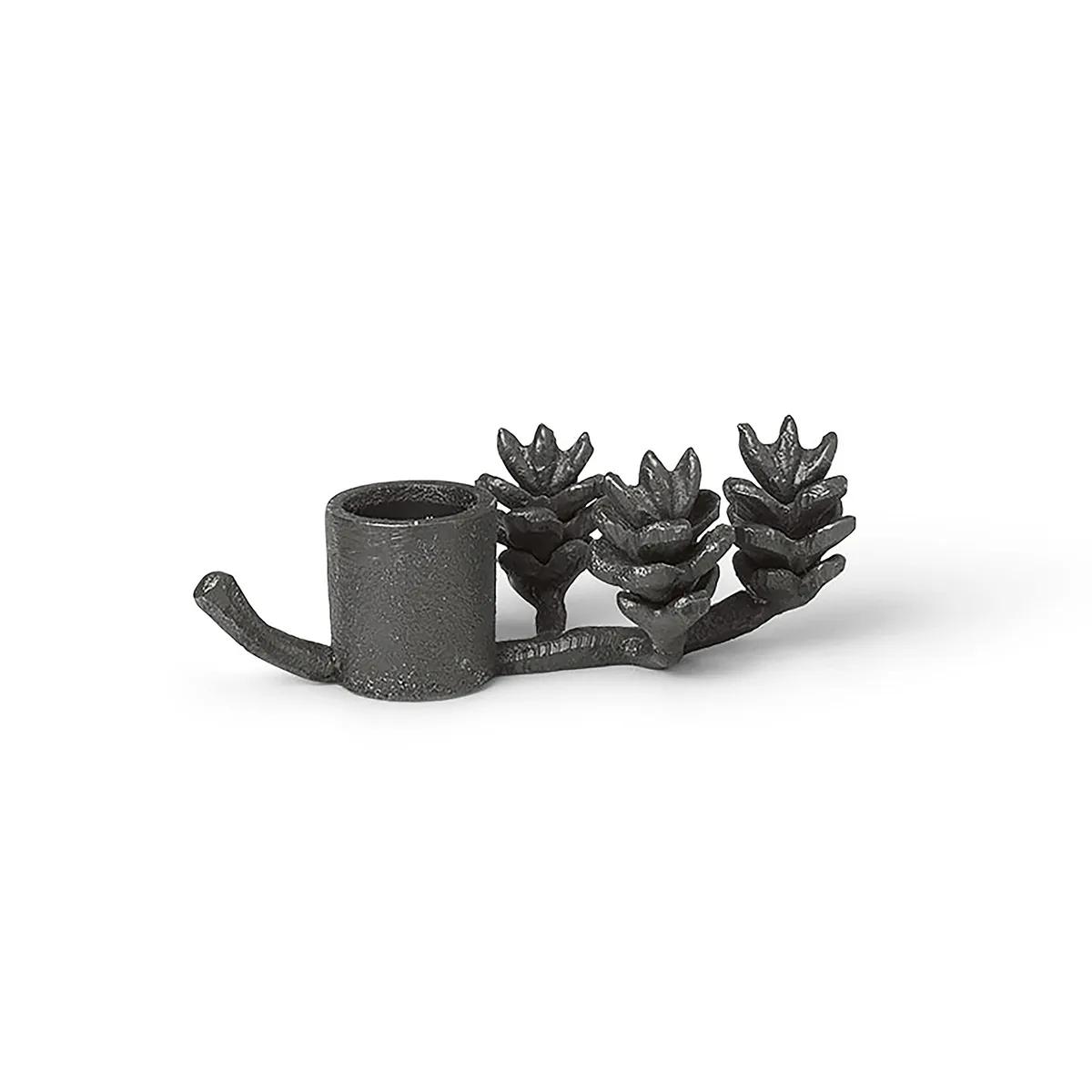 ferm LIVING Forest ljusstake 6 cm Svart mässing