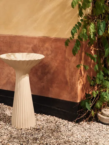 Fountain pedestal - Ivory,75 cm - Ferm Living