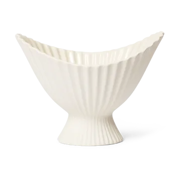 Fountain skål 19 cm - Off-white - Ferm Living