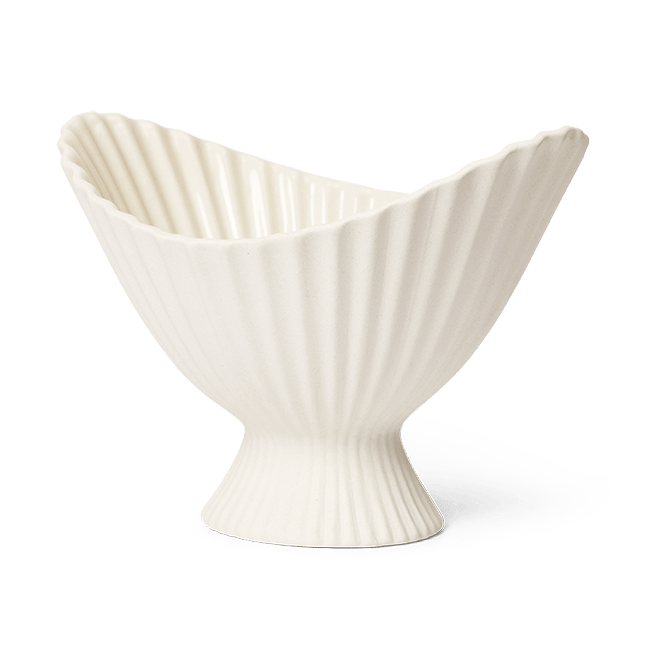Fountain skål 19 cm - Off-white - ferm LIVING