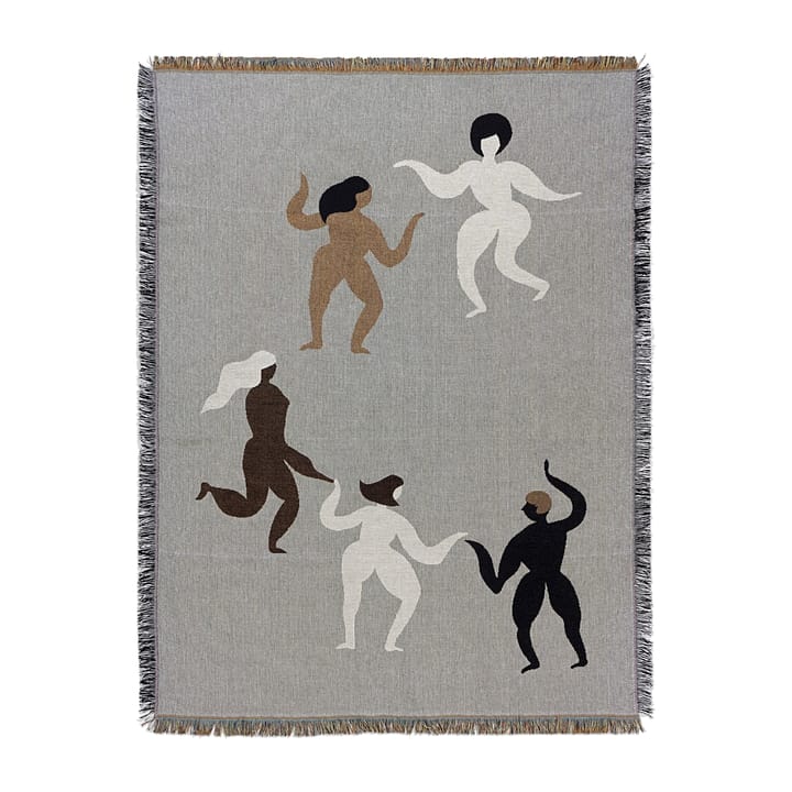 Free tapestry pläd 120x170 cm - Grey - ferm LIVING