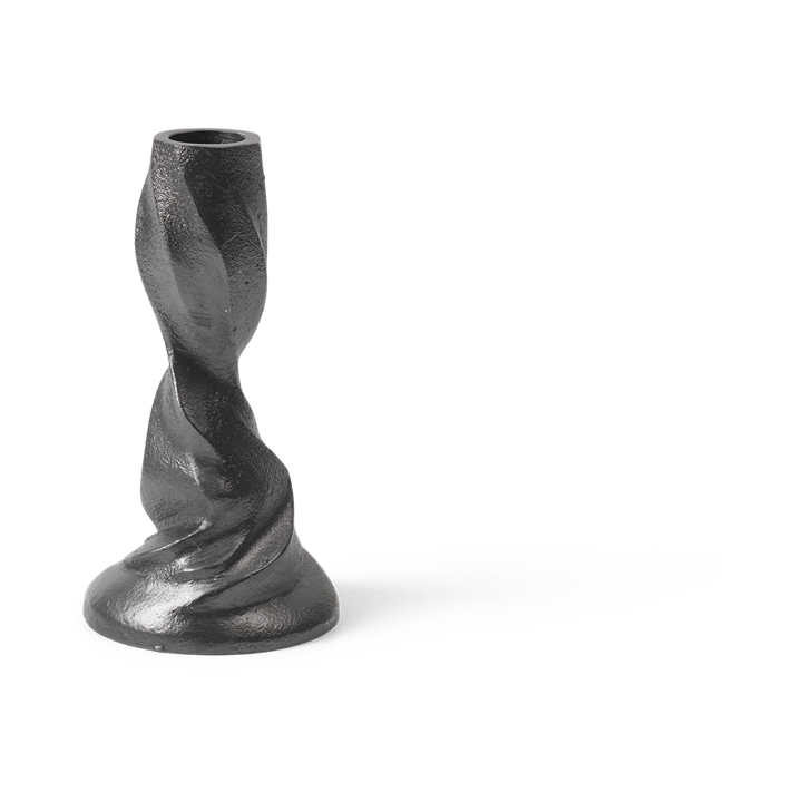 Gale ljusstake 13 cm, Blackened Aluminium Ferm Living