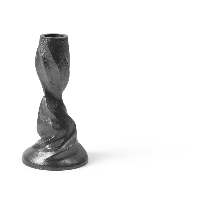 Gale ljusstake 13 cm - Blackened Aluminium - Ferm LIVING