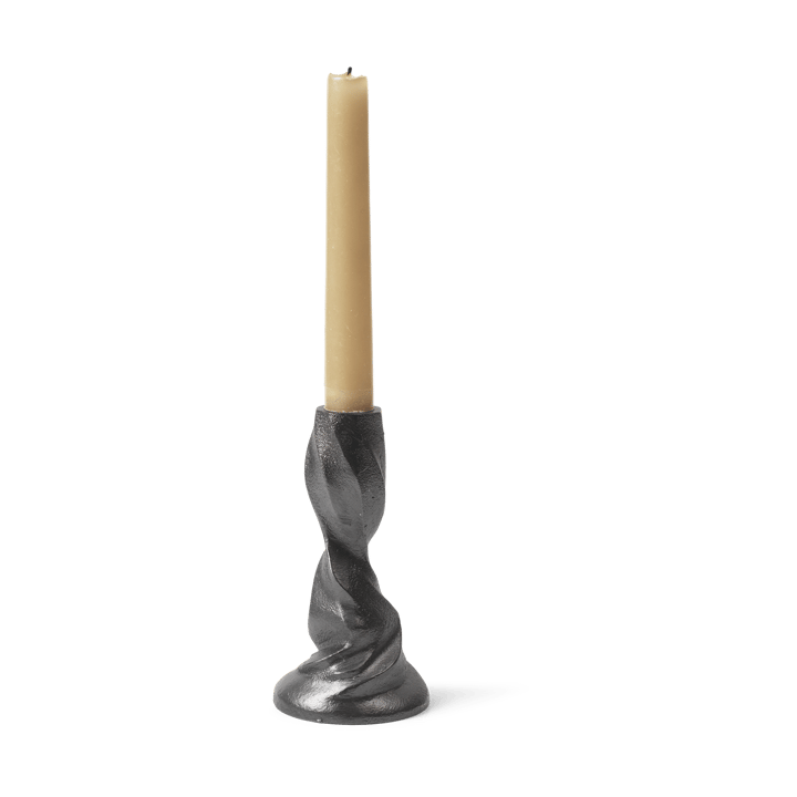 Gale ljusstake 13 cm - Blackened Aluminium - ferm LIVING