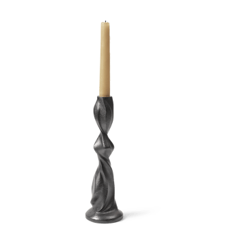 Gale ljusstake 25 cm - Blackened Aluminium - ferm LIVING