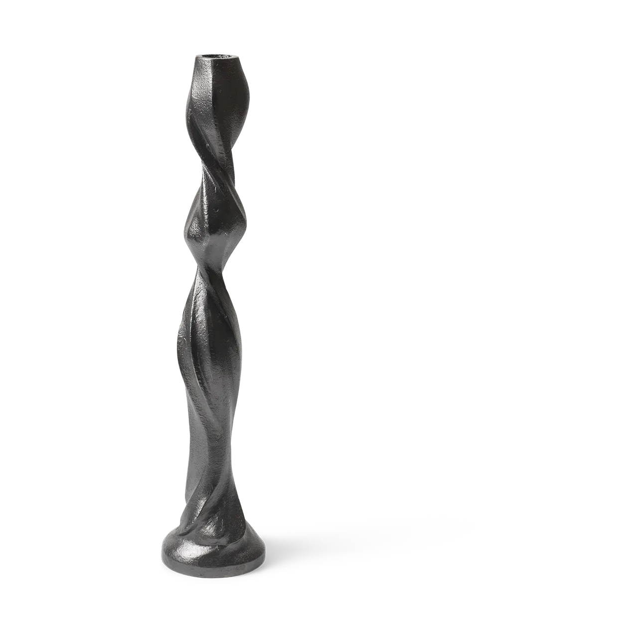 Gale ljusstake 38 cm, Blackened Aluminium Ferm Living