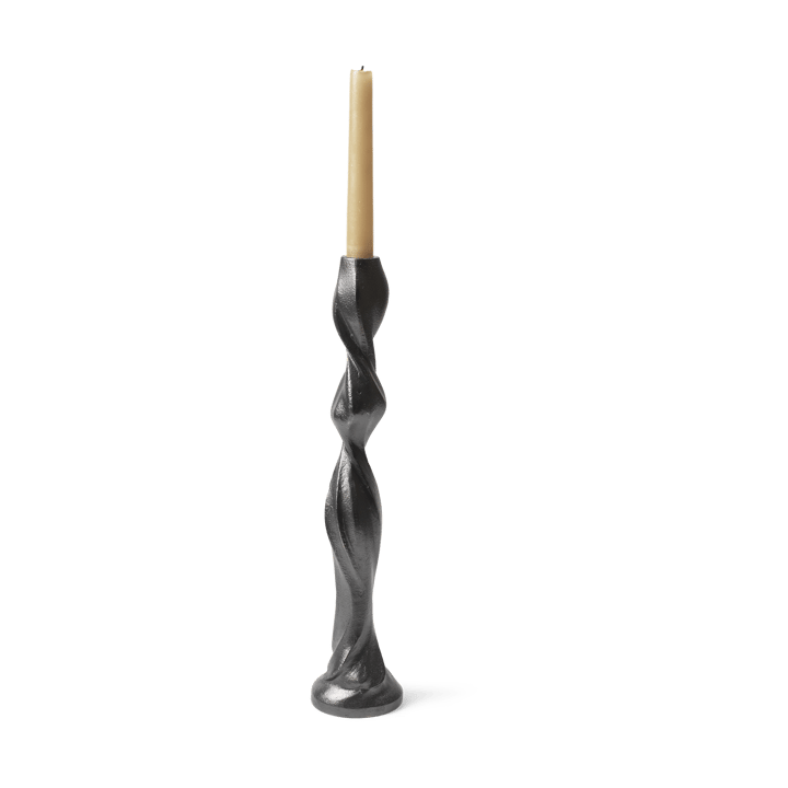 Gale ljusstake 38 cm - Blackened Aluminium - ferm LIVING