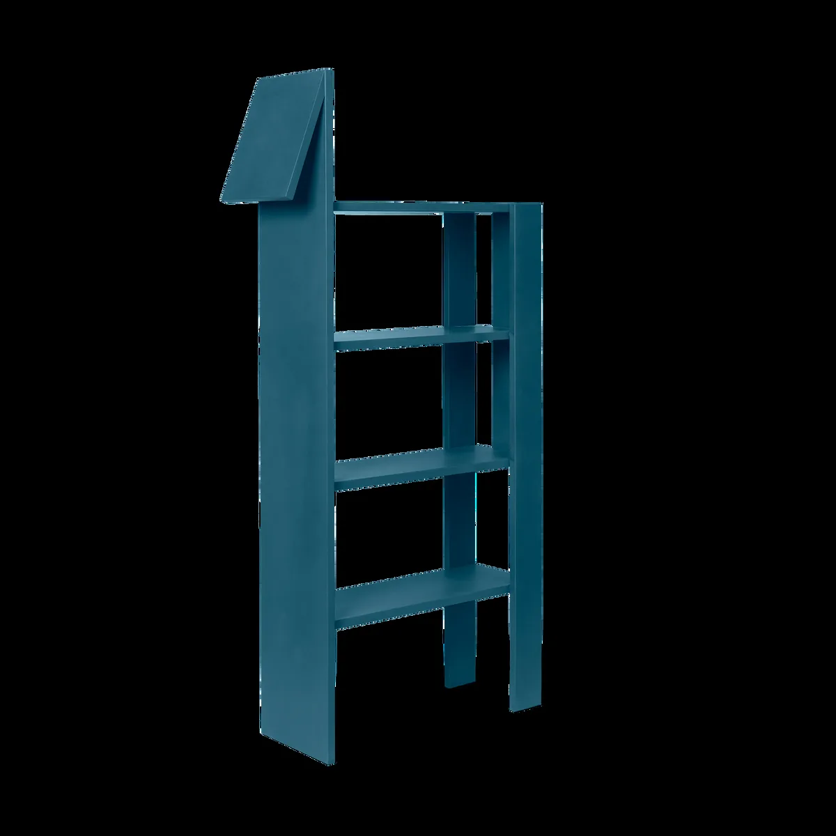 ferm LIVING Giraffe bokhylla 69x140 cm Dark Blue